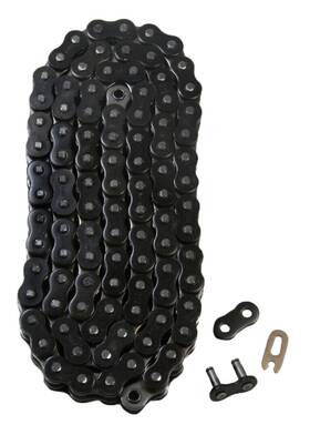 Fs-520-nzblk Factory Spec 96 Black 520x96 Non-sealed Drive Chain For Kawasaki Klr250 Fits 1978-1984 Models