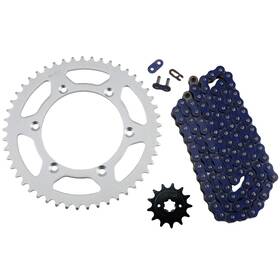 K15921702520nzb106 Factory Spec Blue 520x106 Drive Chain And 13/49 Sprockets For Yamaha Tt-r230 Fits 2005-2026