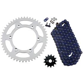 K15921702520ob106 Factory Spec Blue 520x106 O-ring Drive Chain And 13/49 Sprockets For Yamaha Tt-r230 2005-2026