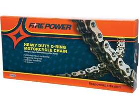 530fpo-130 Firepower 530fpo-130/g Fire Power 530 O-ring Heavy Duty Chain - 130 Link Gold