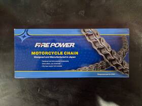 692-2136 Firepower Fire Power 428 Standard Chain 136 Link Natural Color