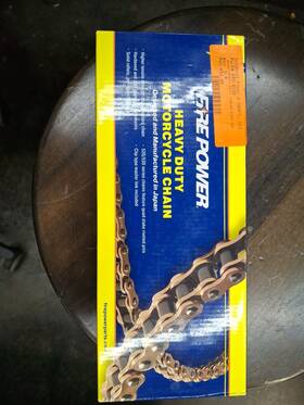 692-8120 Firepower Fire Power - 530x120 Heavy Duty Chain 120 Link Natural