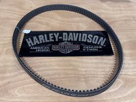 77534 Gates Bdl 125 Tooth 1.5 Inch Rear Drive Belt For Harley Davidson And Custom Bikes