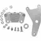 Gma-115 Gma Engineering By Bdl Belt Drives Ltd 2 Piston Rear Caliper Classic Clear Ano 81-84 Harley Fx