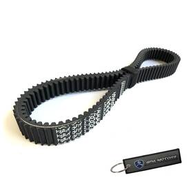 Bl1734 Gpa Motors Heavy Duty Carbon Belt Fits Yamaha Kodiak Grizzly 700 Yfm700 2007-2023