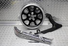 7499523 Harley-davidson 2003 Fatboy Efi Flstfi Drive Belt Pulley 70t/belt Guards
