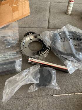 Vlx-bdkpc-28 Honda Vlx 600 Belt Drive Chrome Rear Pulley Conversion Kit