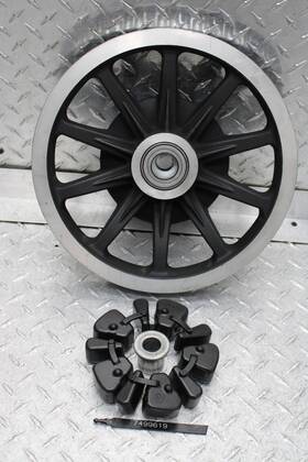 7499619 Indian 2015 Chief Classic Rear Drive Belt Pulley With Rubber Dampers