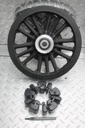 1333260 Indian 7812446 2017 Scout Sixty Rear Drive Belt Pulley And Dampers