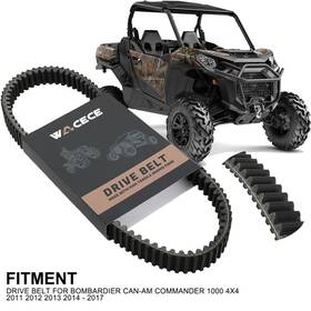 N16122903-d Jfg Racing Atv/utv Drive Belt For Commander 1000 Dps Maverick 1000r