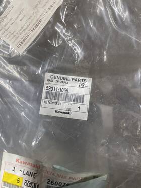 59011-1069 Kawasaki Original Oe Pd053bj2 59011-1060 / Drive Belt For Kvf400 Prairie 400 1998