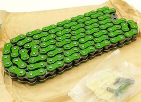 520uo-grn-120l Kmc 520uo X 120l Motorcycle Chain Green
