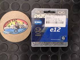 1220-0479 Kmc Cn12020 E12 E-bike Chain - 136 Links Silver