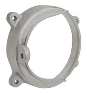 77306 Mid Usa Polished Open Primary Belt Drive Stator Cover For 70-84 Harley Shovelhead