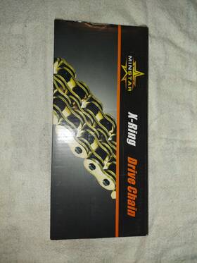 Xoo4ds7cx9 Minstar 420 X-ring Drive Chain 124 Links Gold