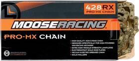 Uec5dcldtj Moose Racing Pro-mx 428 Rxp Gold Drive Chain 100 Links Honda Cb125s 76-82