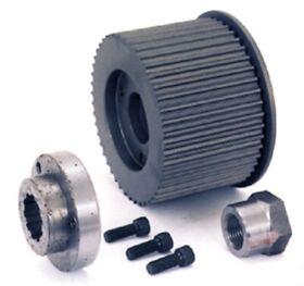 79902 Offset Front Engine Pulley 47t 3inch .5inch 1/2inch Open Primary 90-06 Harley