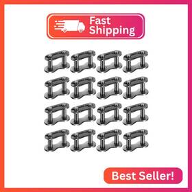 Pa2606t1t2us Pagow 16pcs #41 Roller Chain Connecting Links Master Manganese Steel Connector