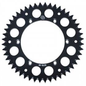 102-228-0185 Primary Drive Rear Aluminum Sprocket 40 Tooth Black