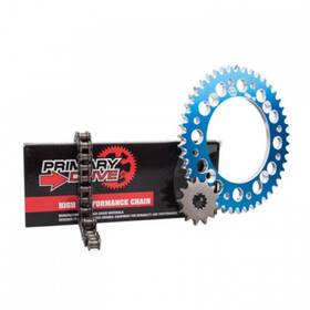 1255800023 Primary Drive Alloy Kit And 428 C Chain Blue Rear Sprocket