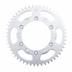 5et-x51-10sr Primary Drive Rear Steel Sprocket 51 Tooth Silver