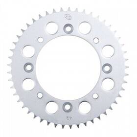 895-49 Primary Drive Rear Steel Sprocket 49 Tooth Silver