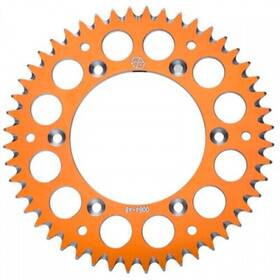 990.50orange Primary Drive Rear Aluminum Sprocket 50 Tooth Orange For Motorcycle