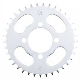K301-37r Primary Drive Rear Steel Sprocket 37 Tooth Silver