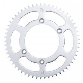 K303-57 Primary Drive Rear Steel Sprocket 57 Tooth Silver