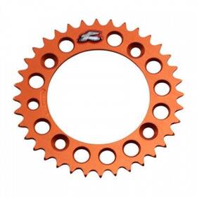 415-36p-or Renthal 765442147651 Rear Sprocket 36 Tooth Orange 491