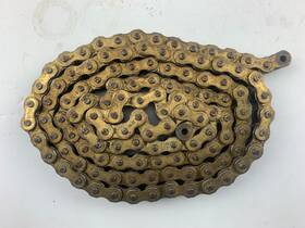 420x120l Rk 420 Mxz 120l Heavy Duty Mx Drive Chain - Gold 420x120 For Kawasaki Kx85