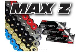 520maxz-bl Rk Max-z Rx-ring Sealed 120 Link Motorcycle Chain - 520 Pitch Blue