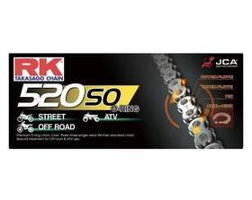 520so-120 Rk Excel Chain - 520so Road And Off-road Oftring Chain#