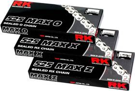 525maxx-120-bg Rk 525 Max-x Chain Black Gold