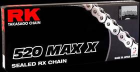 8v5g5stmnw Rk Chain 520 Max X Drive 106 Links Rx Ring Honda Xr200r 81-83