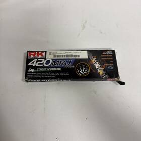 Bl420mru-130 Rk Chain 420 Mru Ultra Thin Seal U-ring 130 Links Black