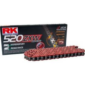 Rr520zxw-150 Rk 520 Zxw Xw-ring Chain - 150 Links Red