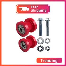 Stylemafia Us-zjl-8 8mm And 10mm Chain Roller Pulley Tensioner Wheel Guide Per For Motorc