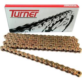 520m3-120 Turner Performance Products 520 R Racing Chain - Gold/gold 120 Links