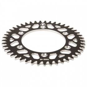 209-167-0001 Tusk Rear Aluminum Sprocket 45 Tooth Black For Motorcycle