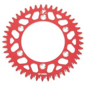 209-167-0003 Tusk Rear Aluminum Sprocket 45 Tooth Red For Motorcycle