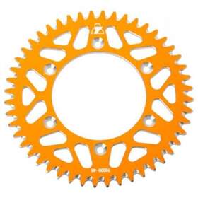 209-167-0009 Tusk Rear Aluminum Sprocket 48 Tooth Orange For Motorcycle
