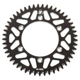 209-167-0012 Tusk Rear Aluminum Sprocket 49 Tooth Black For Motorcycle