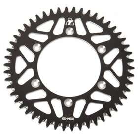 209-167-0014 Tusk Rear Aluminum Sprocket 50 Tooth Black For Motorcycle