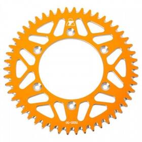 209-167-0015 Tusk Rear Aluminum Sprocket 50 Tooth Orange For Motorcycle
