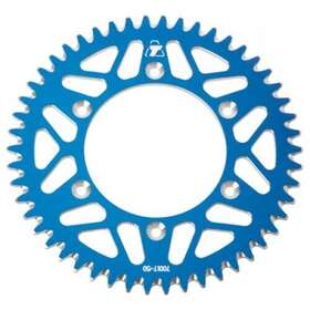 209-167-0017 Tusk Rear Aluminum Sprocket 50 Tooth Blue For Motorcycle