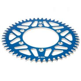 209-167-0021 Tusk Rear Aluminum Sprocket 51 Tooth Blue For Motorcycle