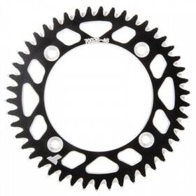 209-167-0026 Tusk Rear Aluminum Sprocket 46 Tooth Black