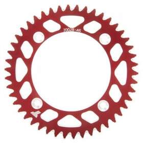 209-167-0028 Tusk Rear Aluminum Sprocket 46 Tooth Red