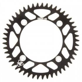 209-167-0034 Tusk Rear Aluminum Sprocket 49 Tooth Black